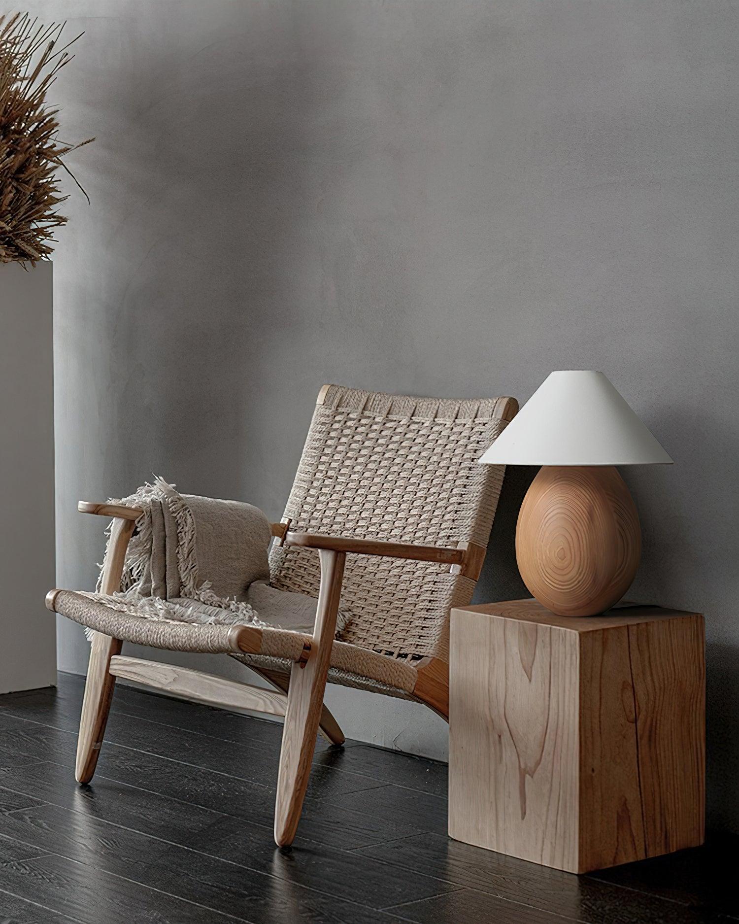 Oryn Ridge Wood Table Lamp