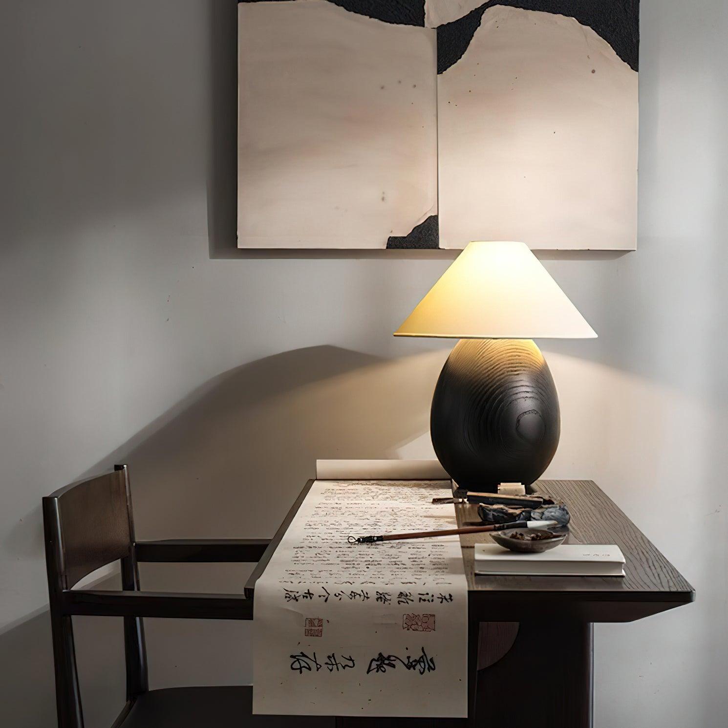 Oryn Ridge Wood Table Lamp