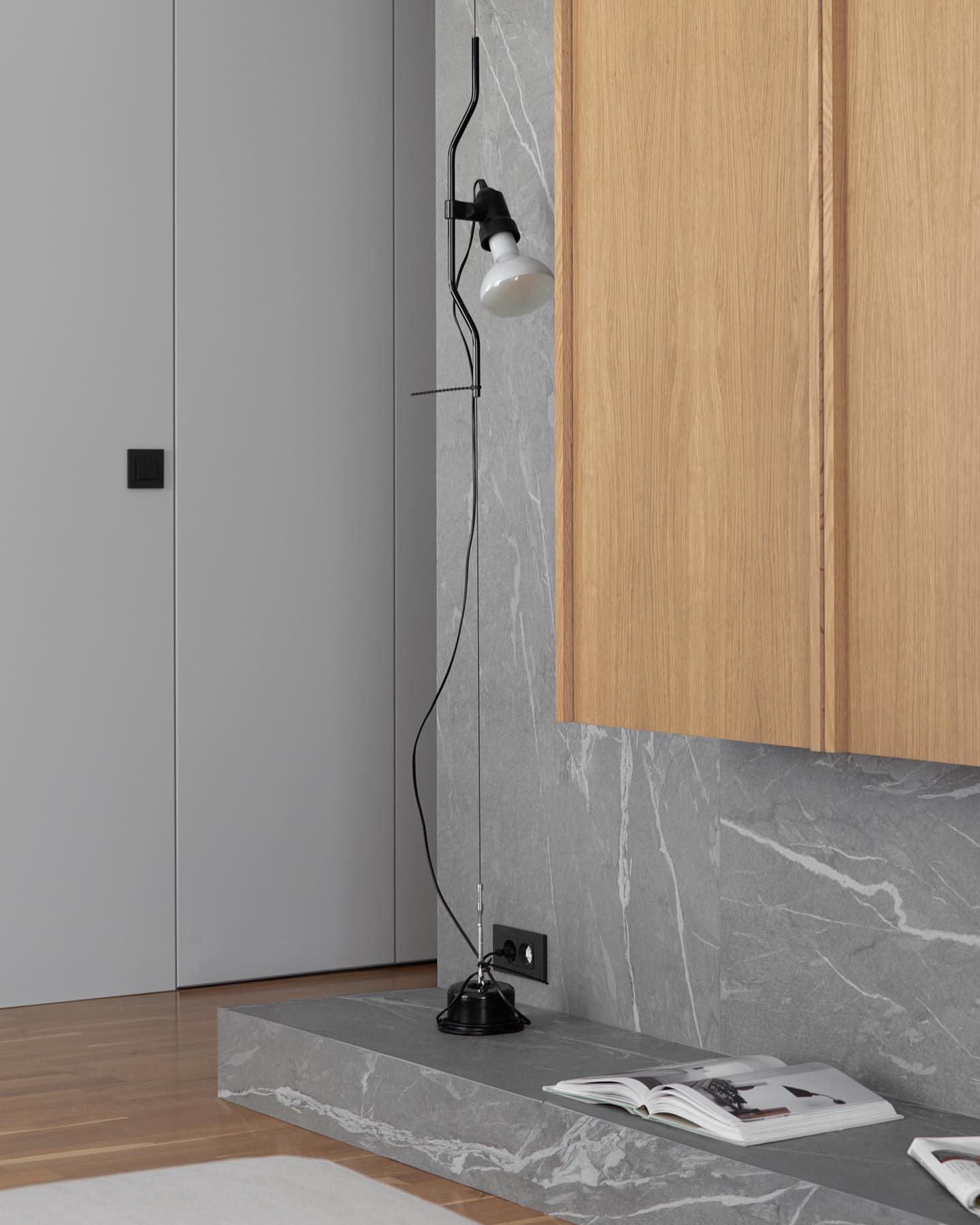 Parentesi Tension Cable Floor Lamp