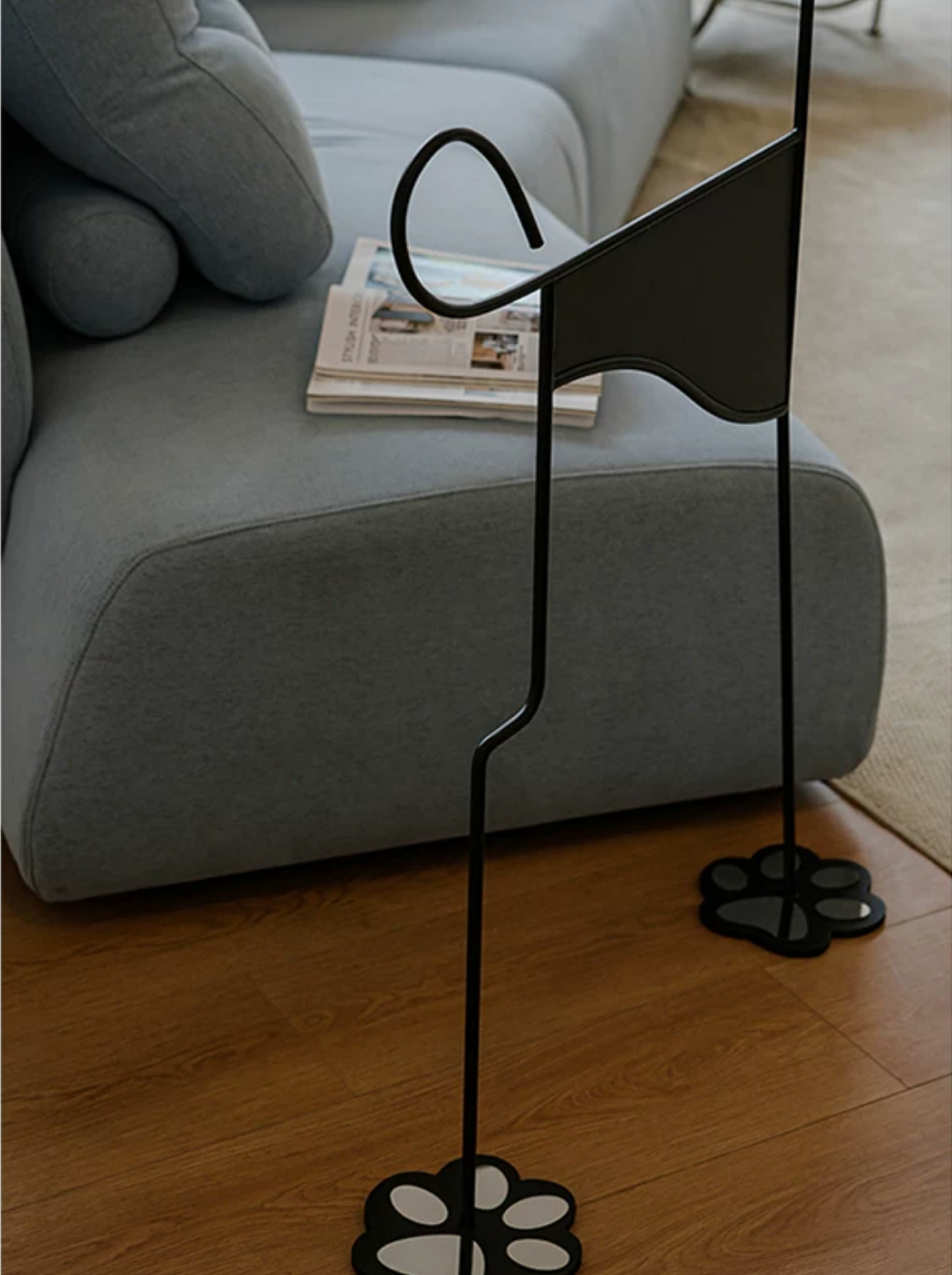 Pavlo Sculptural Dog Floor Lamp