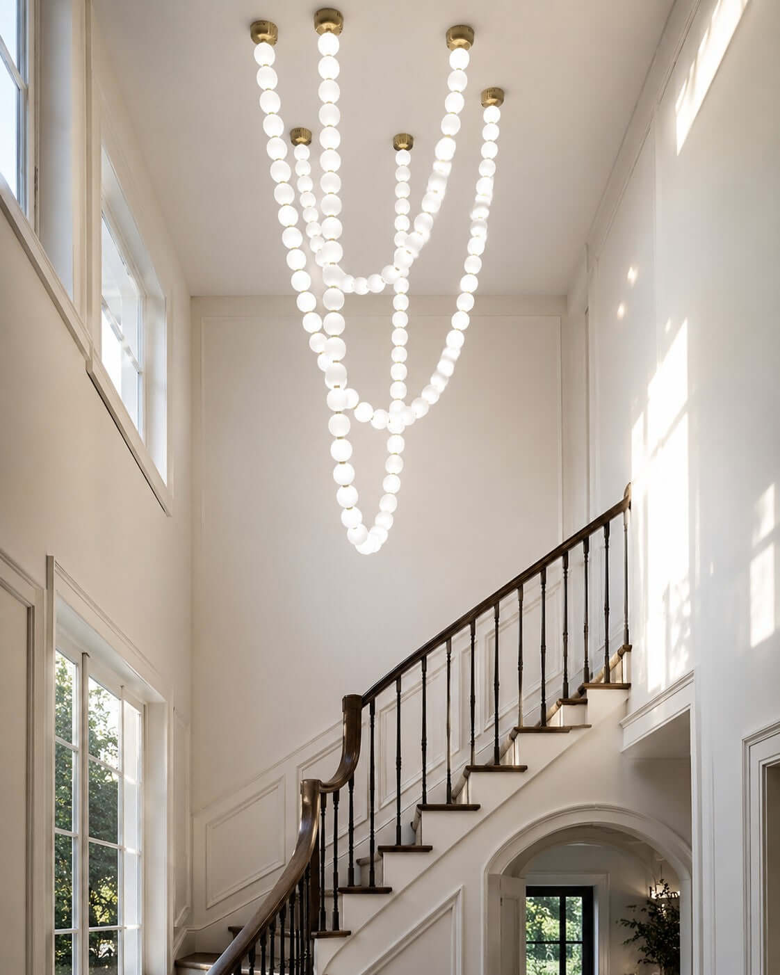 Pearl Necklace Chandelier