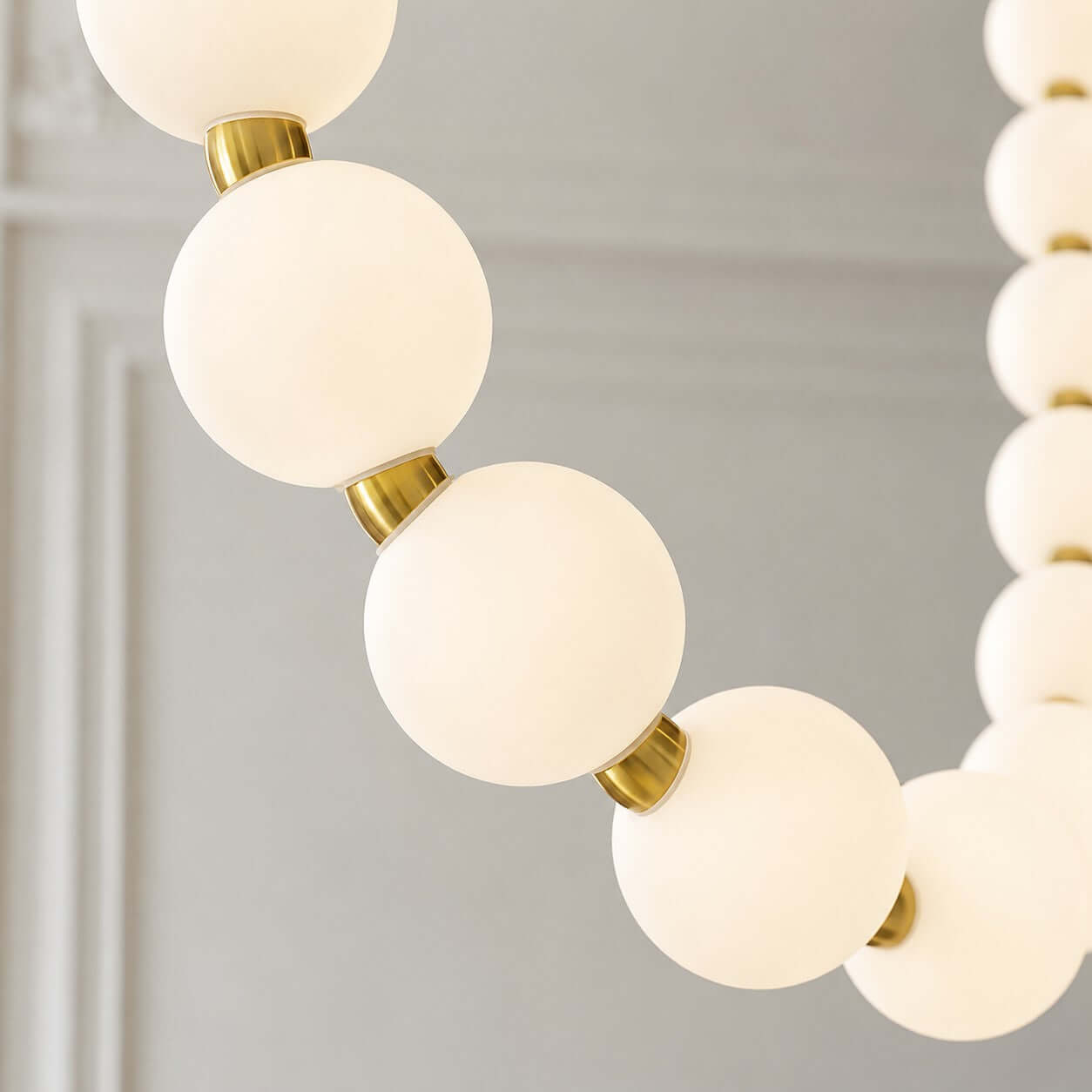 Pearl Necklace Chandelier