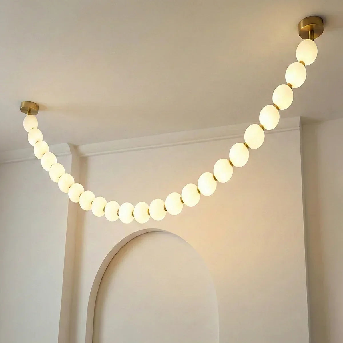 Pearl Necklace Chandelier