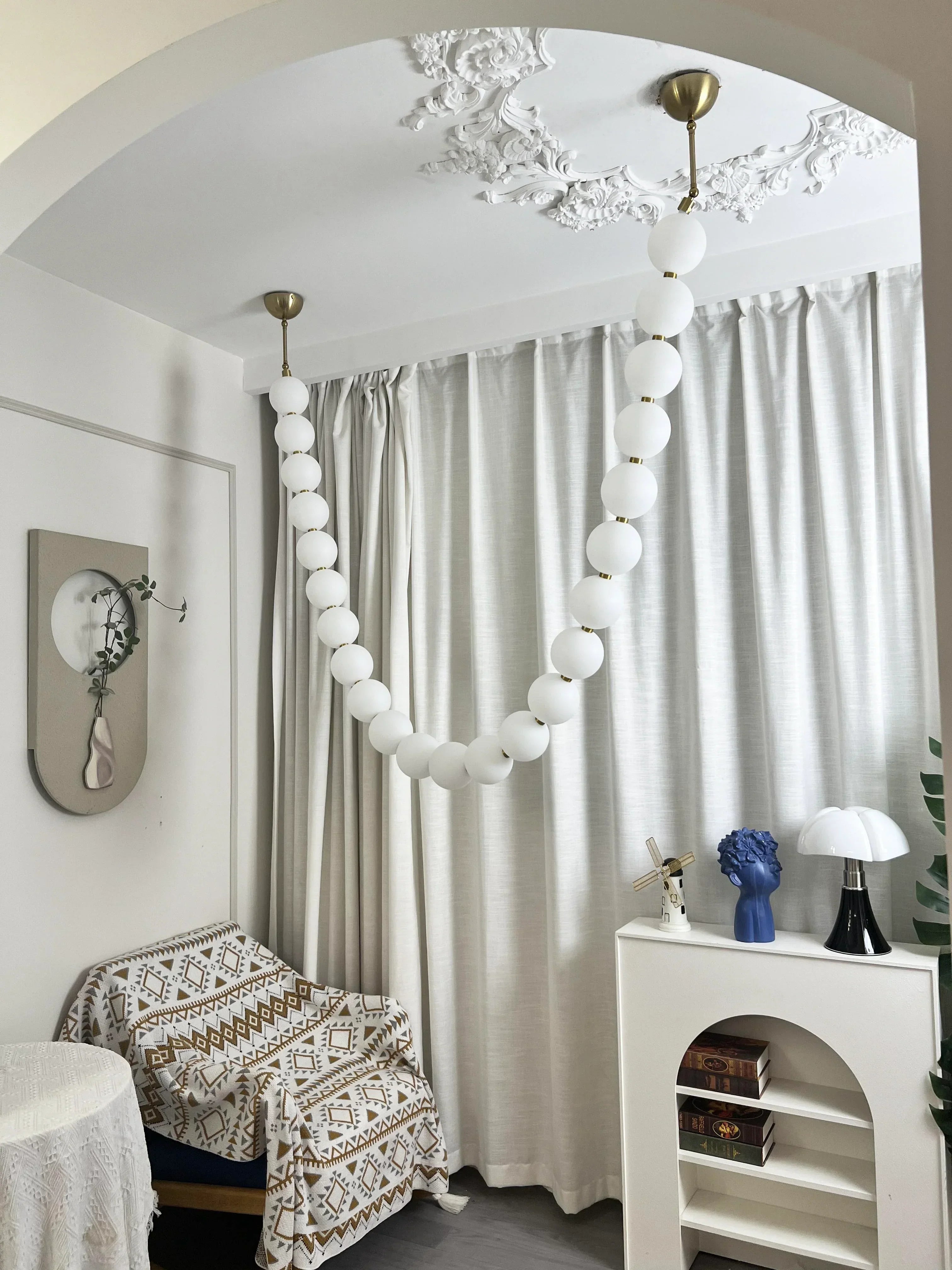 Pearl Necklace Chandelier