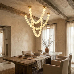 Pearl Necklace Chandelier