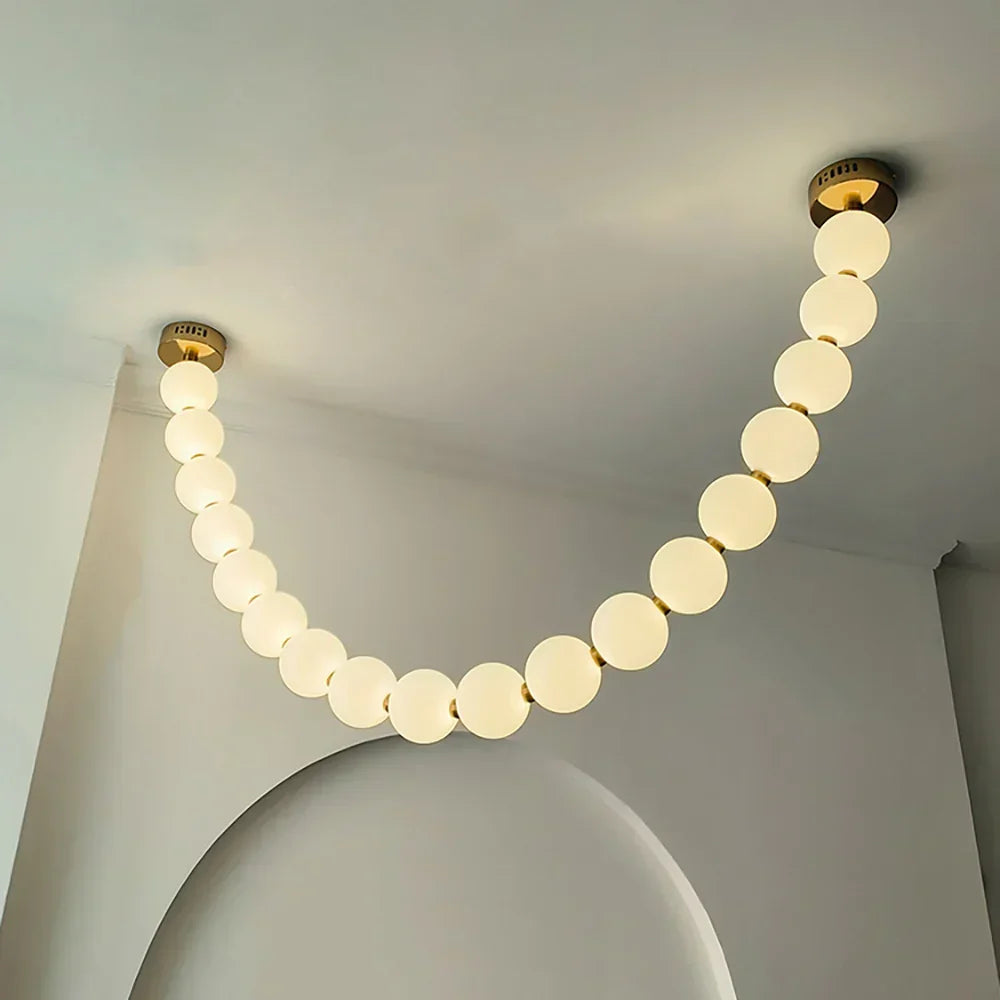 Pearl Necklace Chandelier