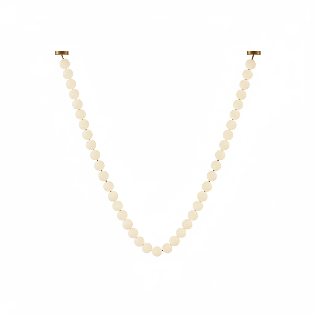 Pearl Necklace Chandelier