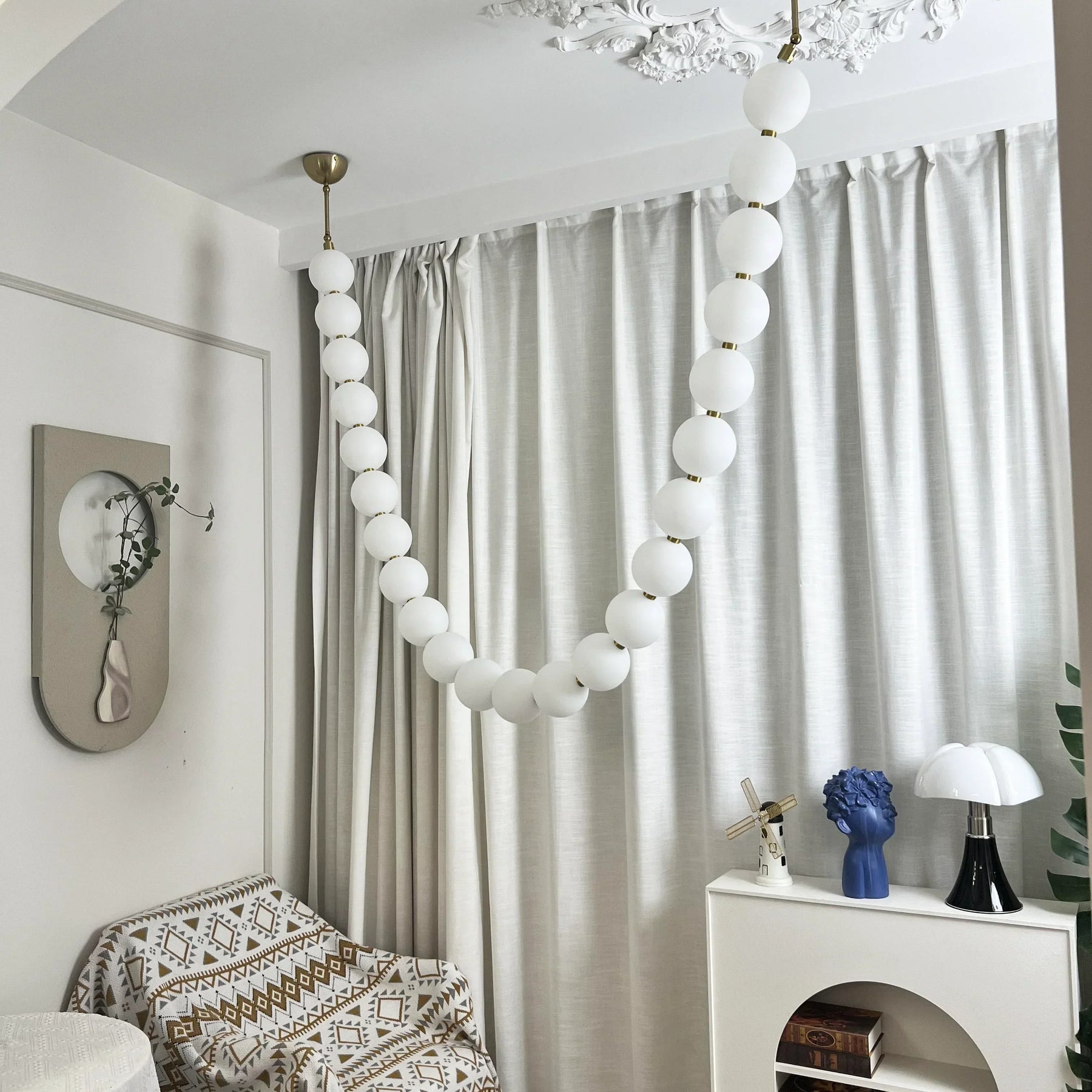 Pearl Necklace Chandelier