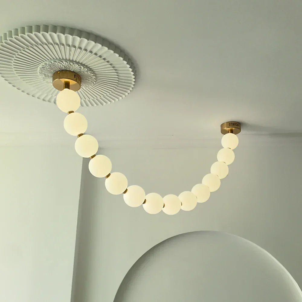 Pearl Necklace Chandelier