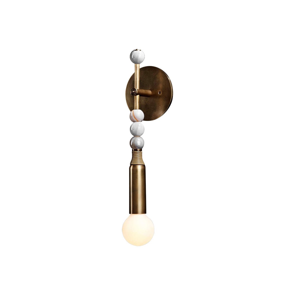 Perseva Pierced Marble Wall Sconce