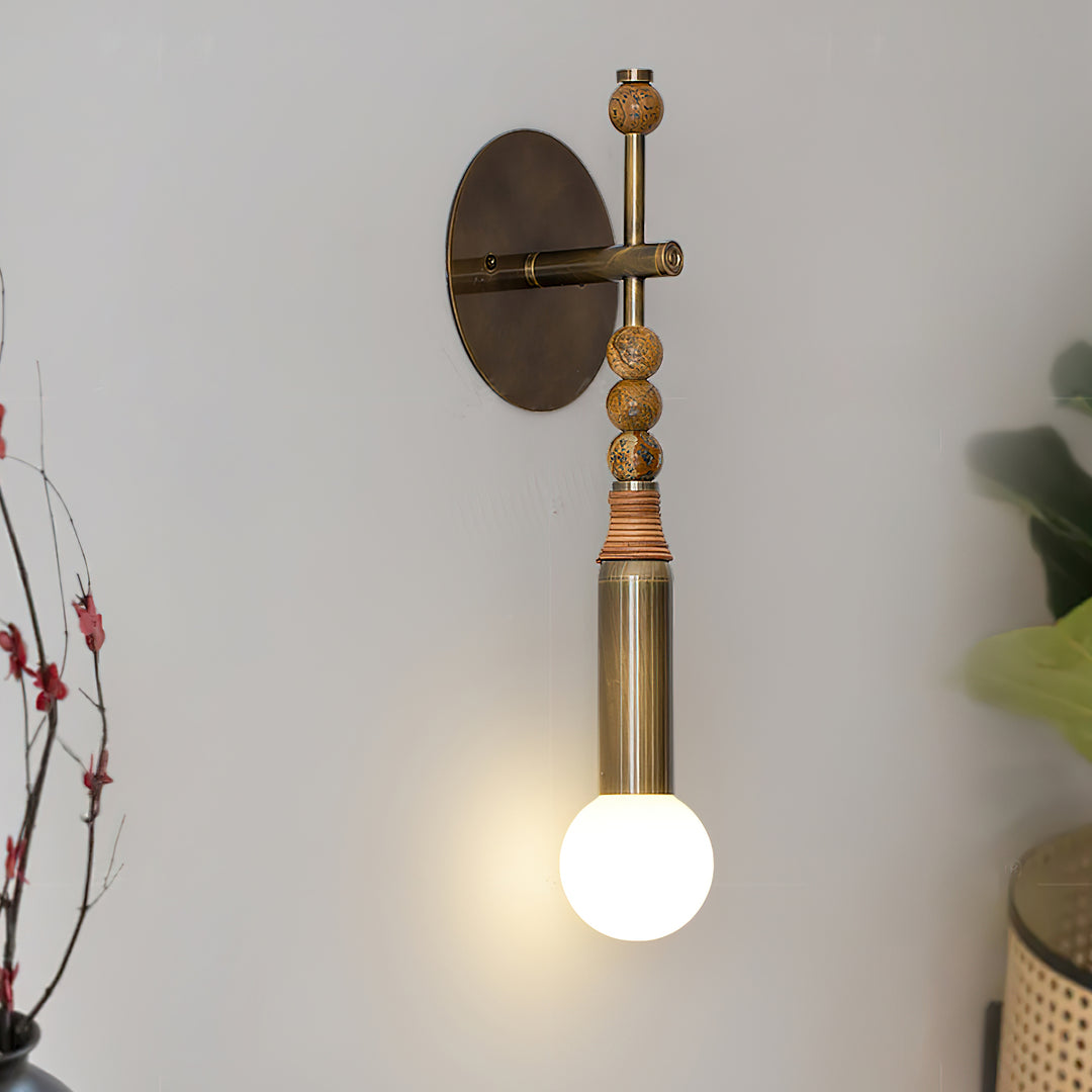 Perseva Pierced Marble Wall Sconce