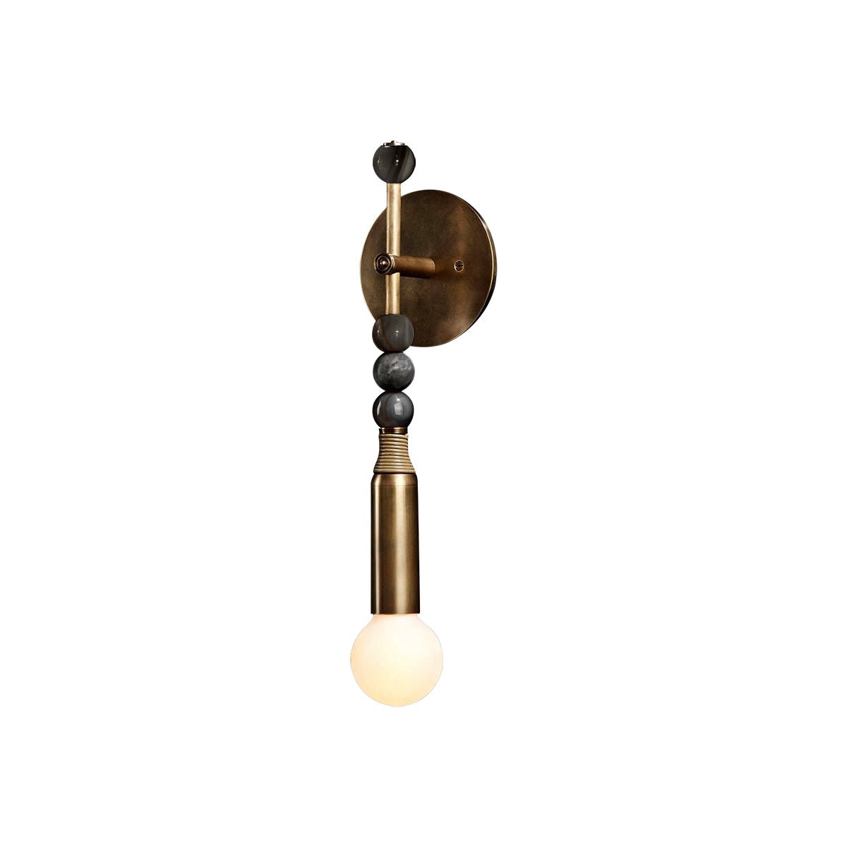 Perseva Pierced Marble Wall Sconce