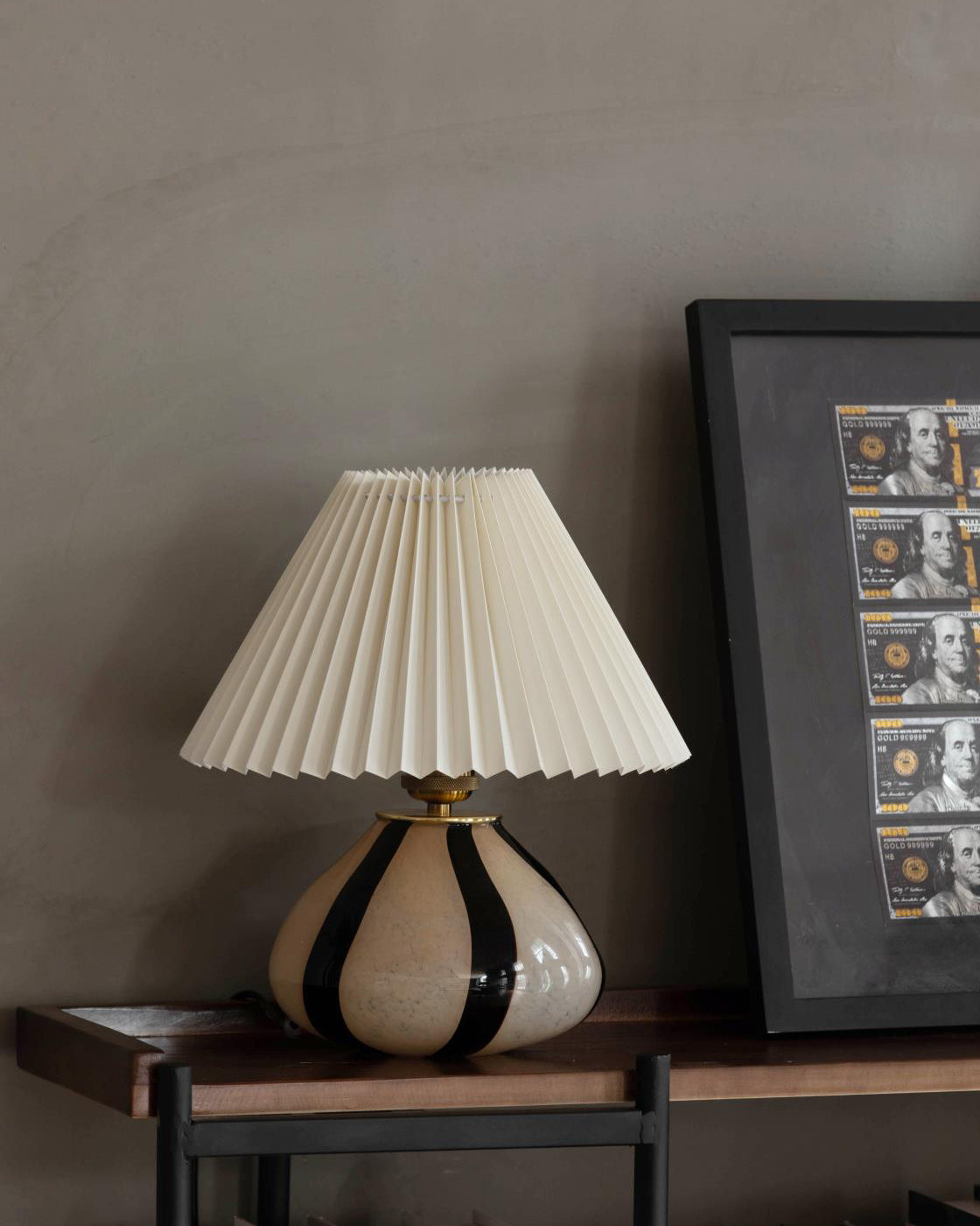 Pleated Cavolo Table Lamp