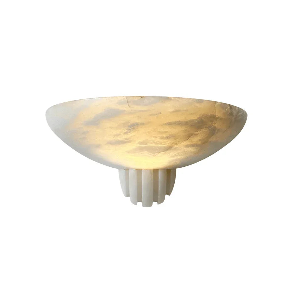 Rare Alabaster Wall Sconce