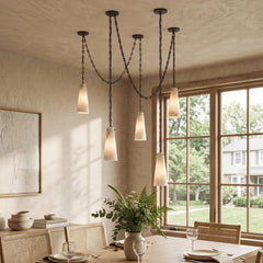 Romilly Alabaster Chain Chandelier
