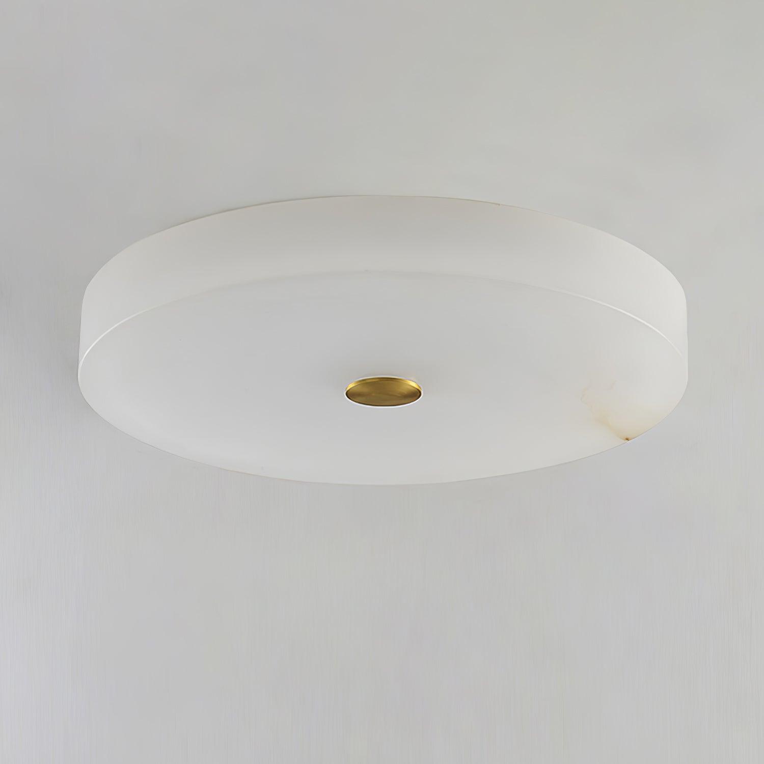Round Sophie Alabaster Ceiling Lamp