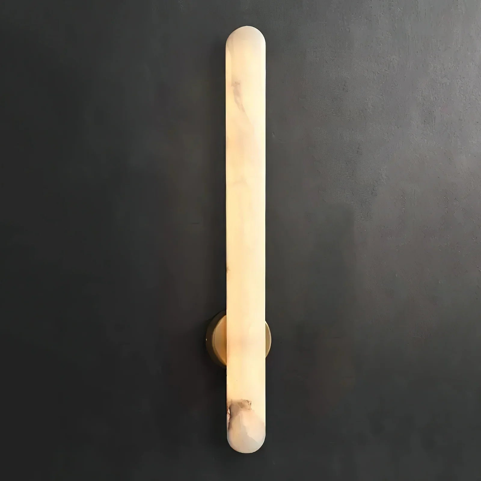 Selune Alabaster Column Wall Light