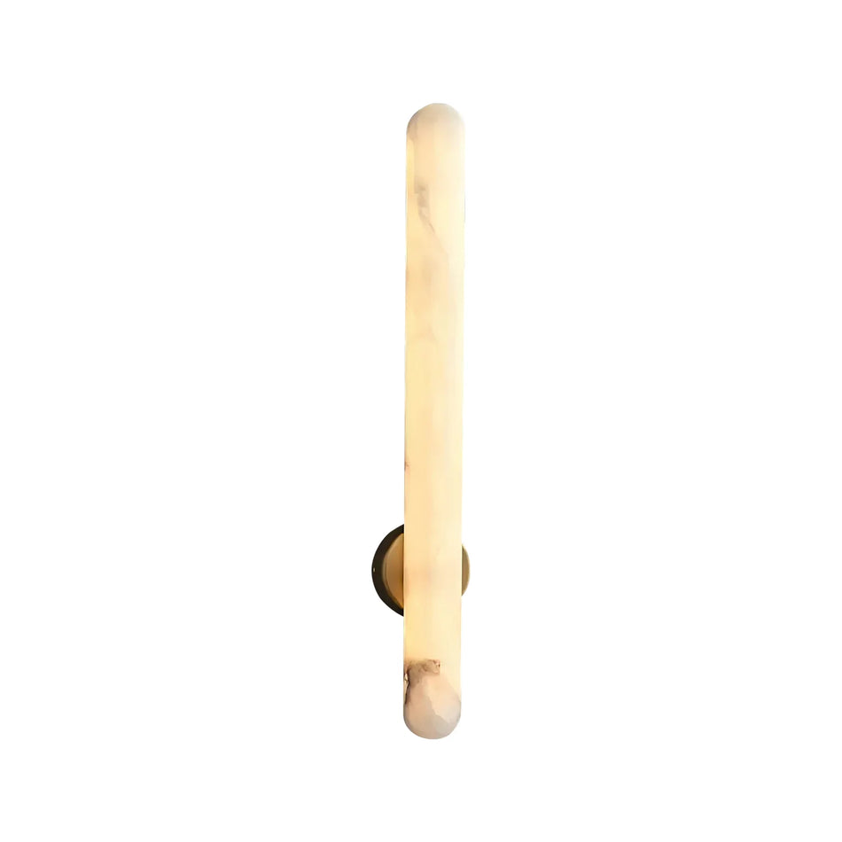 Selune Alabaster Column Wall Light