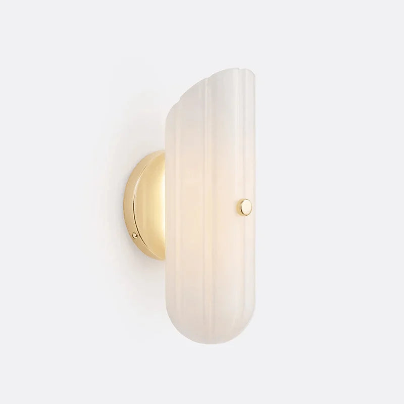 Liora Fluted Glass Wall Sconce