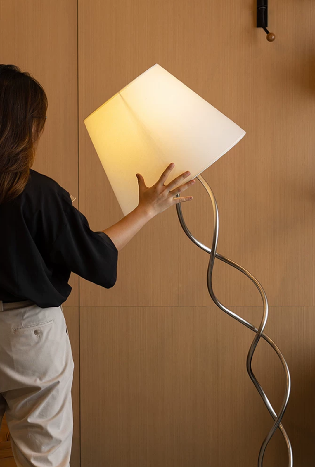 Seravia Double Helix Floor Lamp