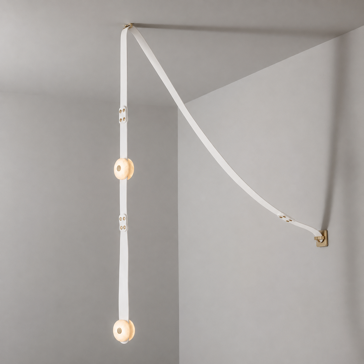 Snaps Alabaster LED Pendant Lamp