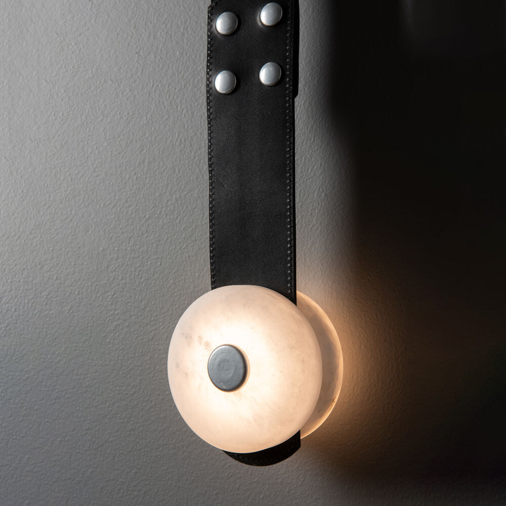 Snaps Alabaster LED Sconce