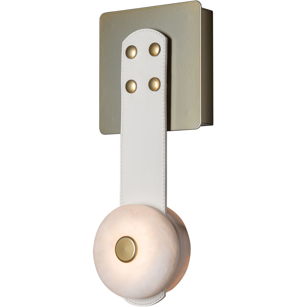 Snaps Alabaster LED Sconce