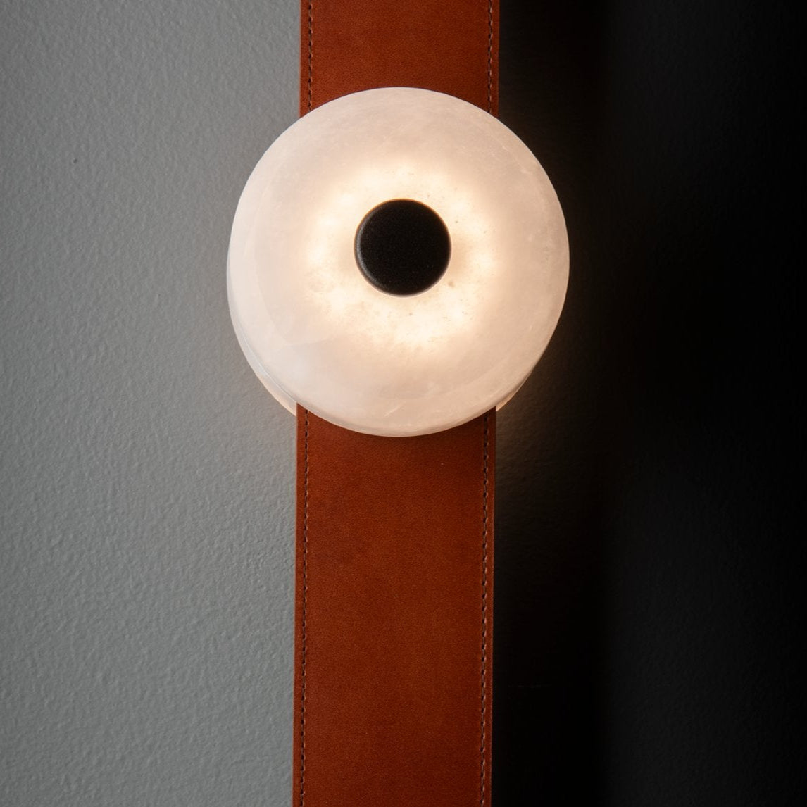 Snaps Alabaster LED Sconce