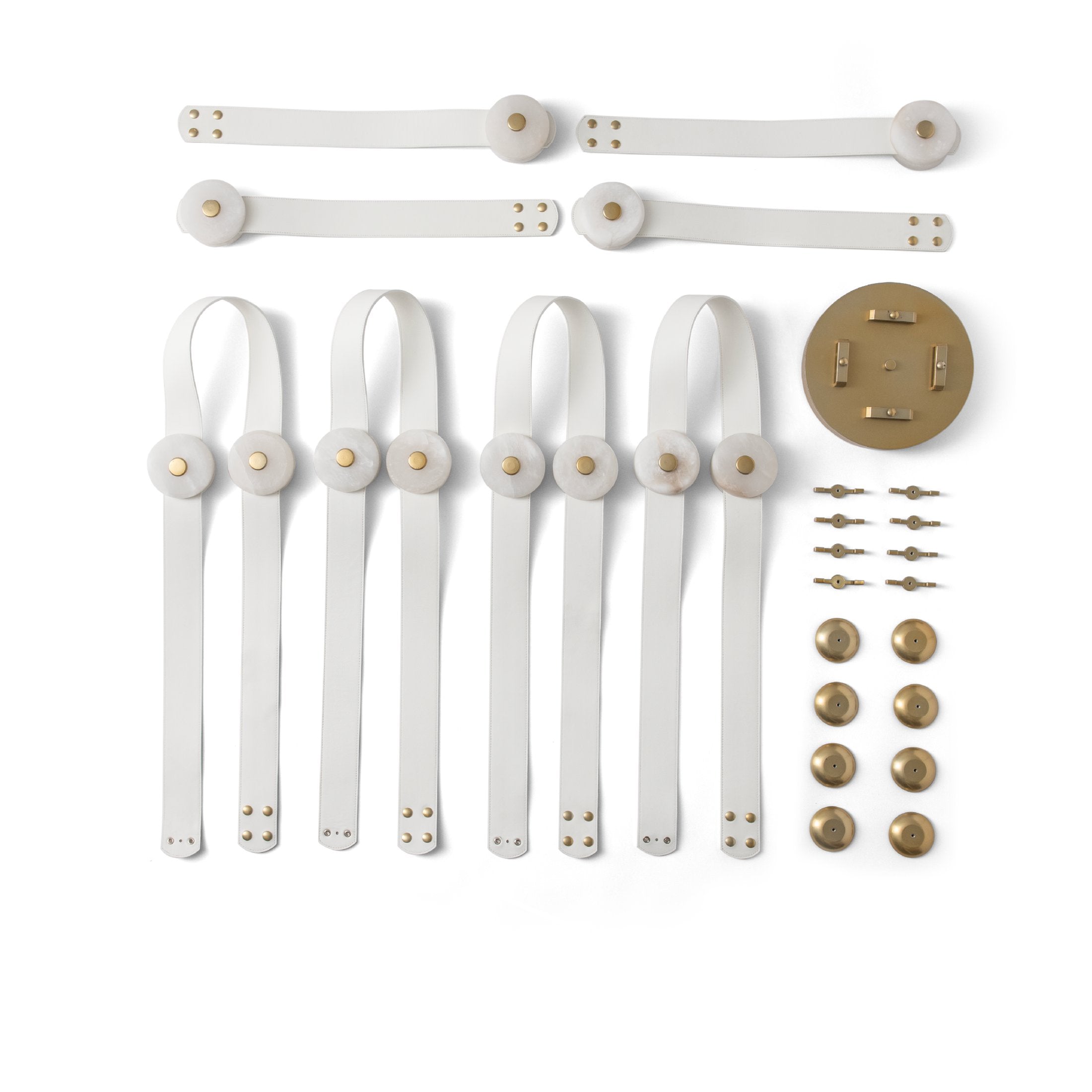 Snaps Alabaster LED Chandelier