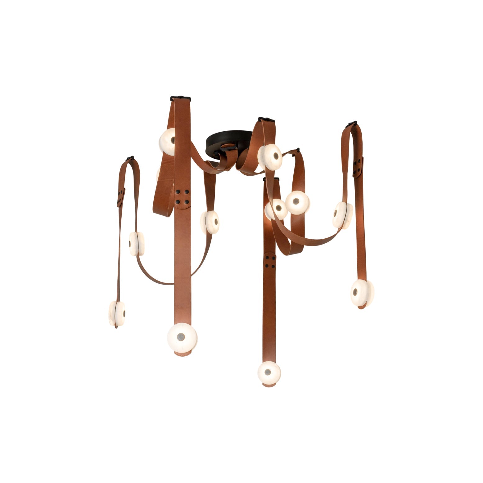 Snaps Alabaster LED Chandelier