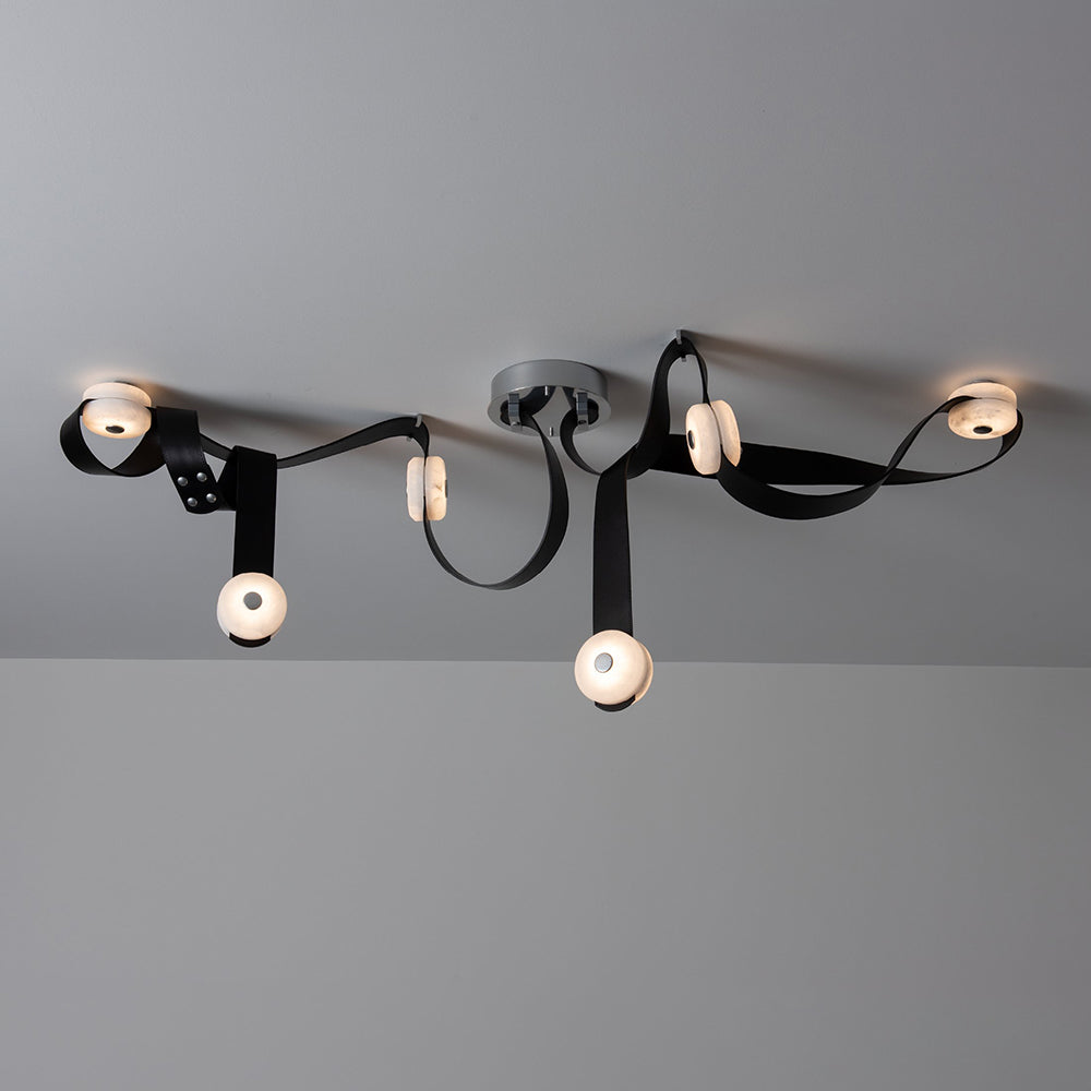 Snaps Alabaster LED Chandelier