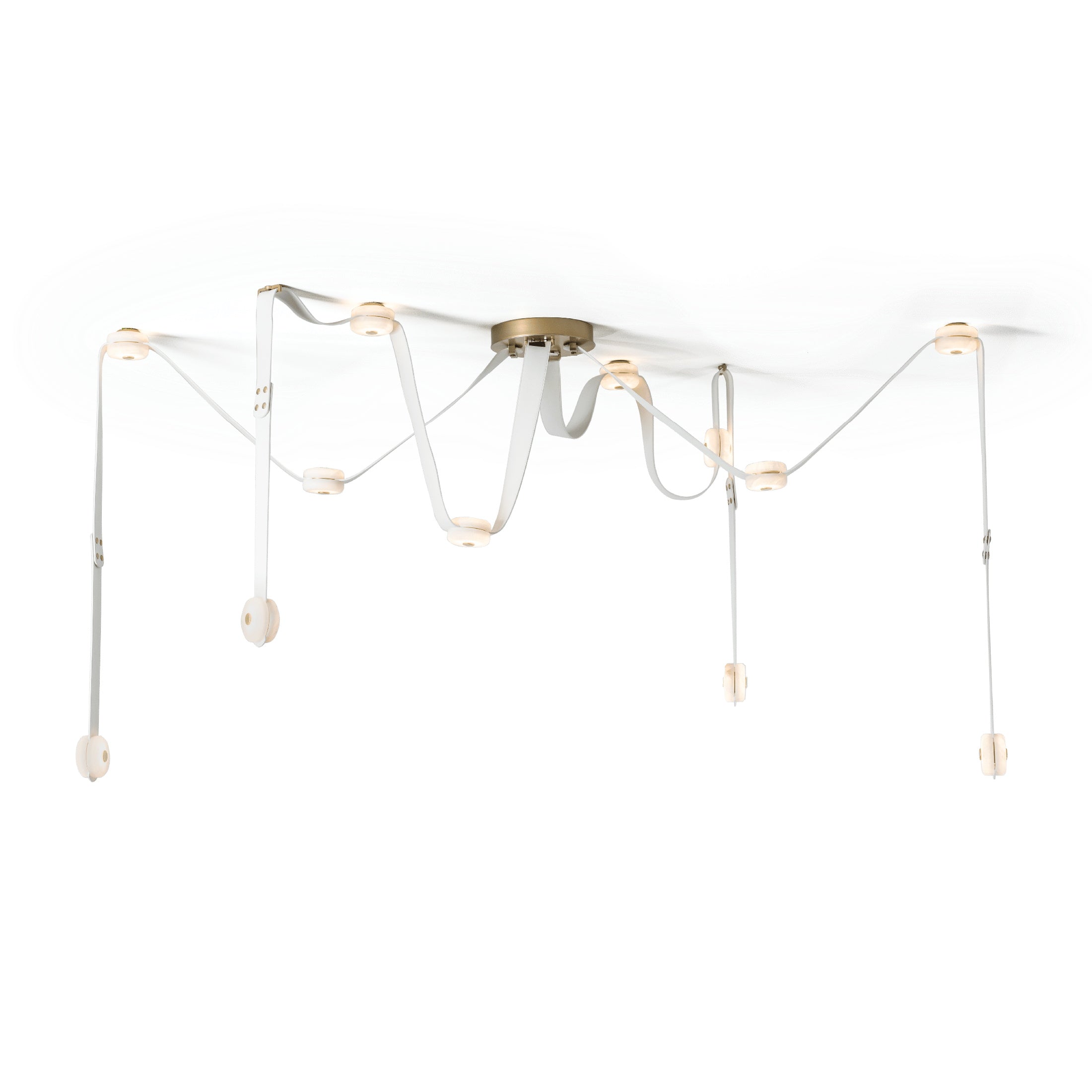 Snaps Alabaster LED Chandelier
