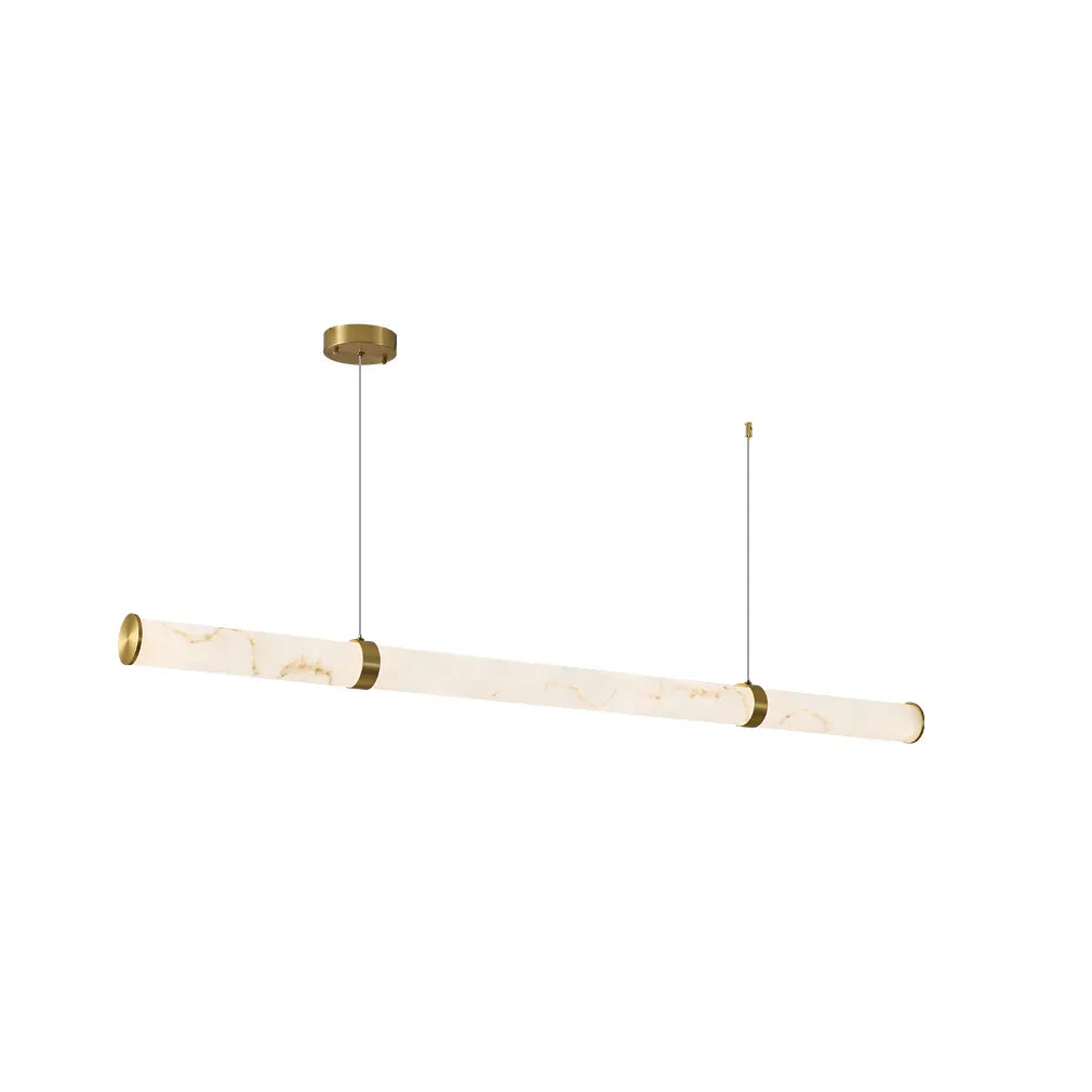 Solenne Alabaster Beam Pendant Light