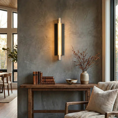 Solenne Alabaster Blade Wall Sconce