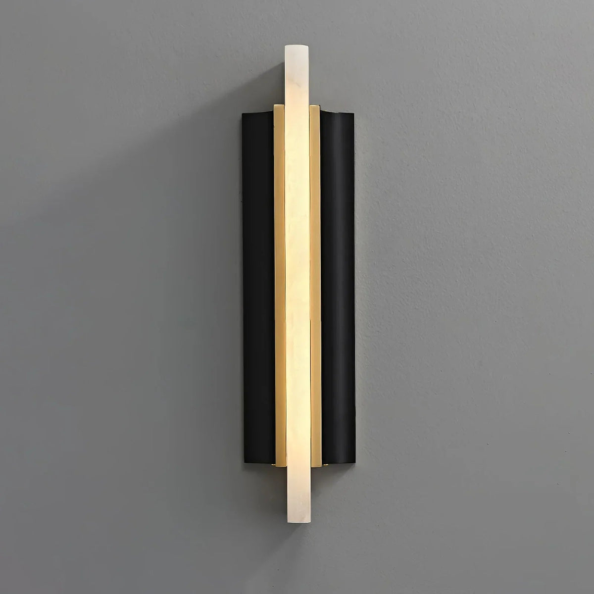 Solenne Alabaster Blade Wall Sconce