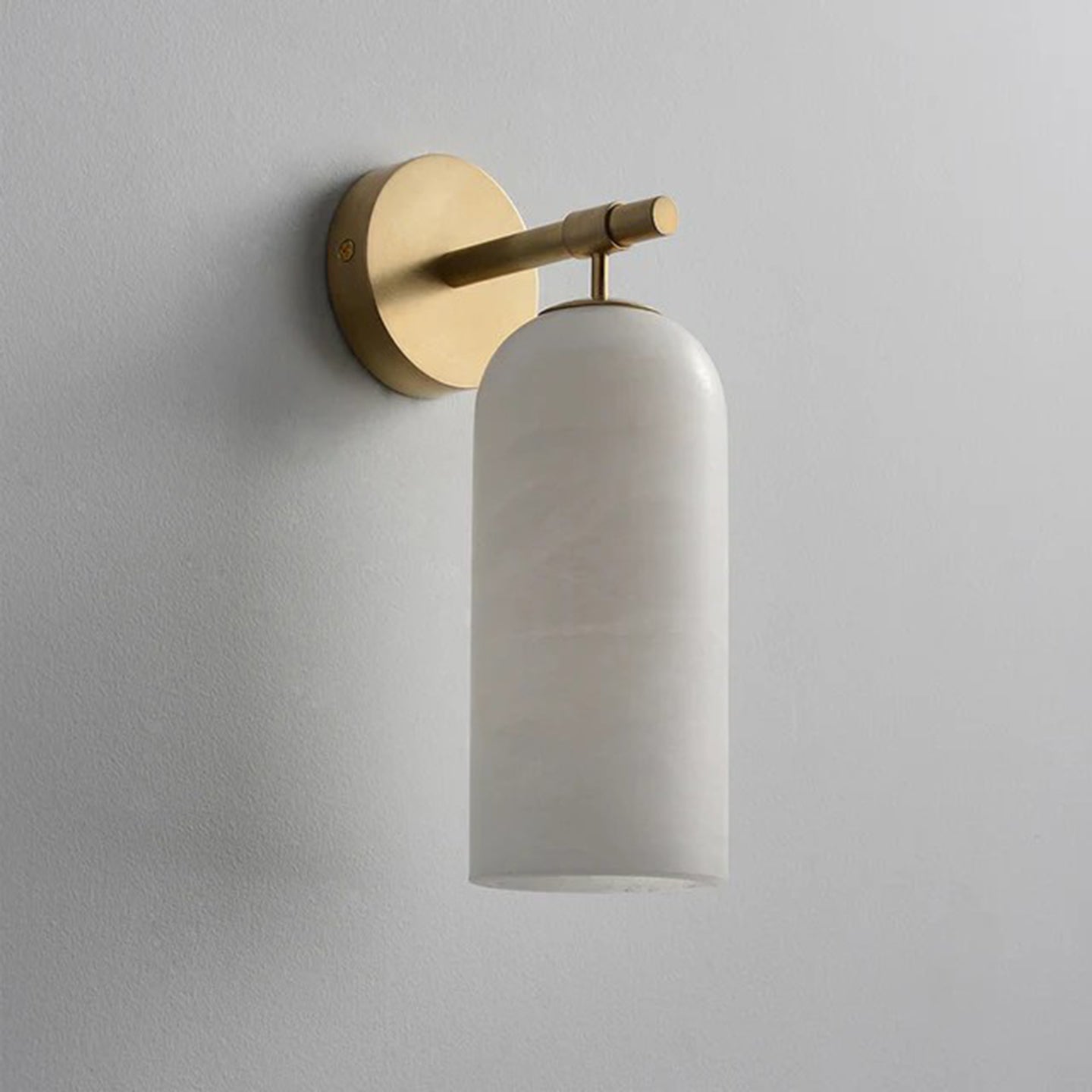 Solenne Alabaster Column Wall Sconce