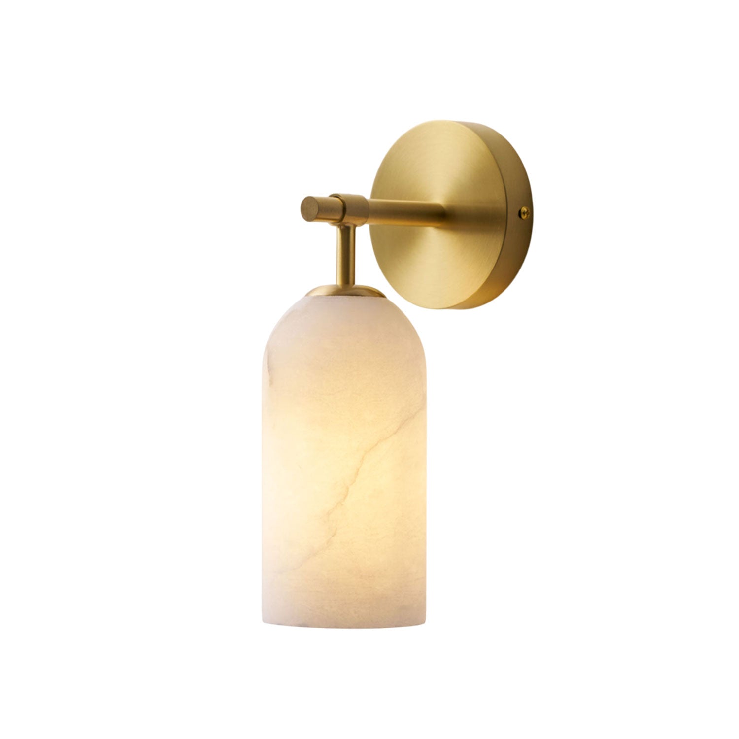 Solenne Alabaster Column Wall Sconce