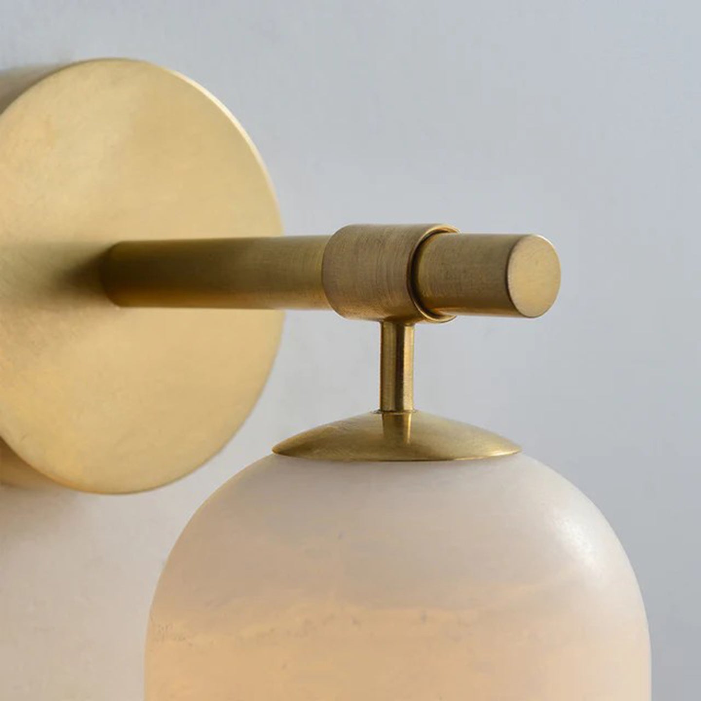 Solenne Alabaster Column Wall Sconce