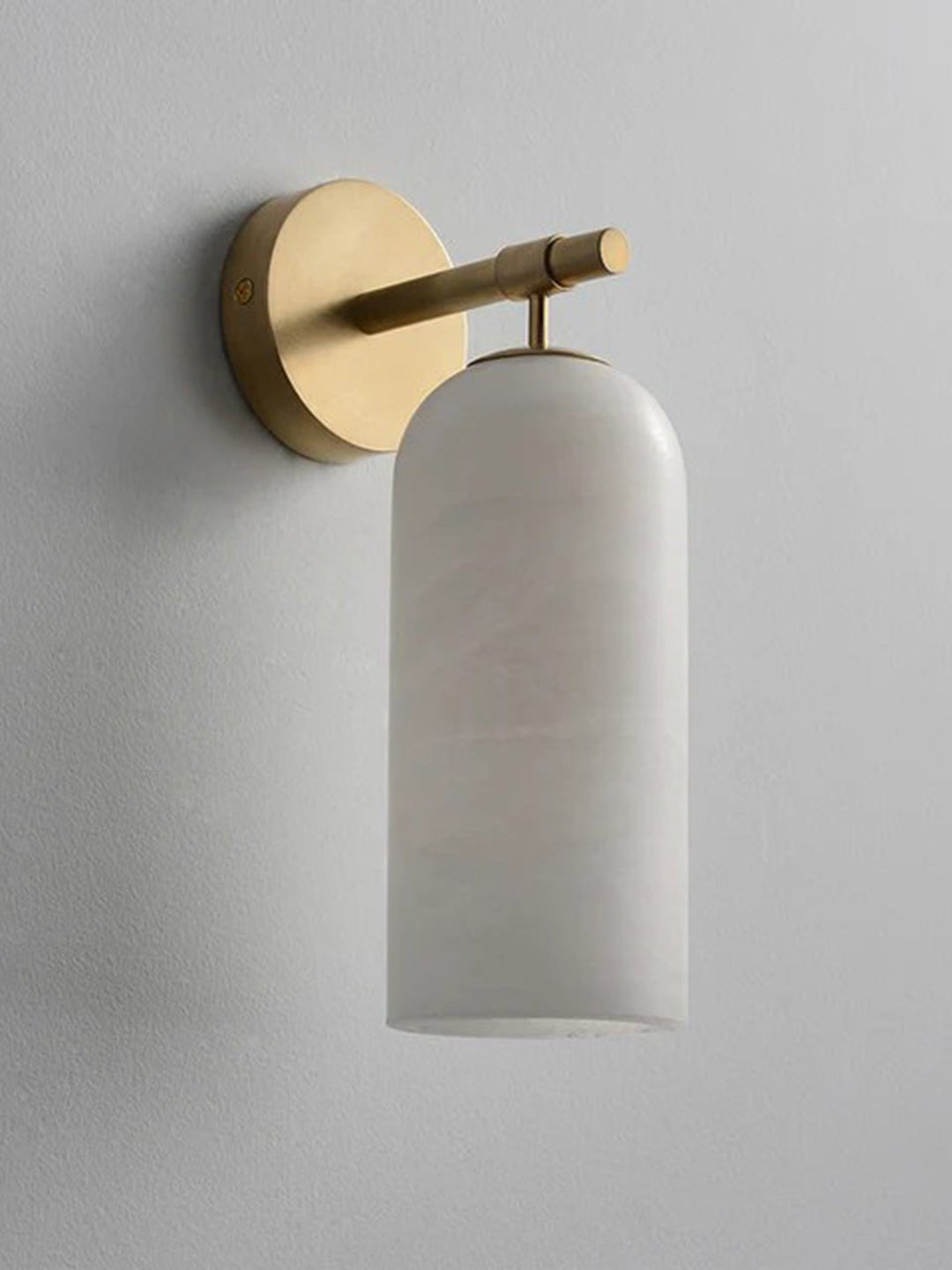 Solenne Alabaster Column Wall Sconce
