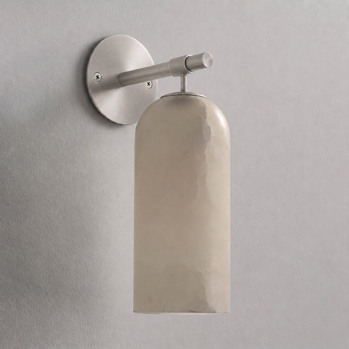 Solenne Alabaster Column Wall Sconce