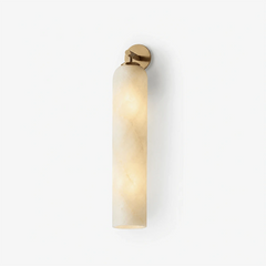 Solenne Alabaster Tube Wall Sconce