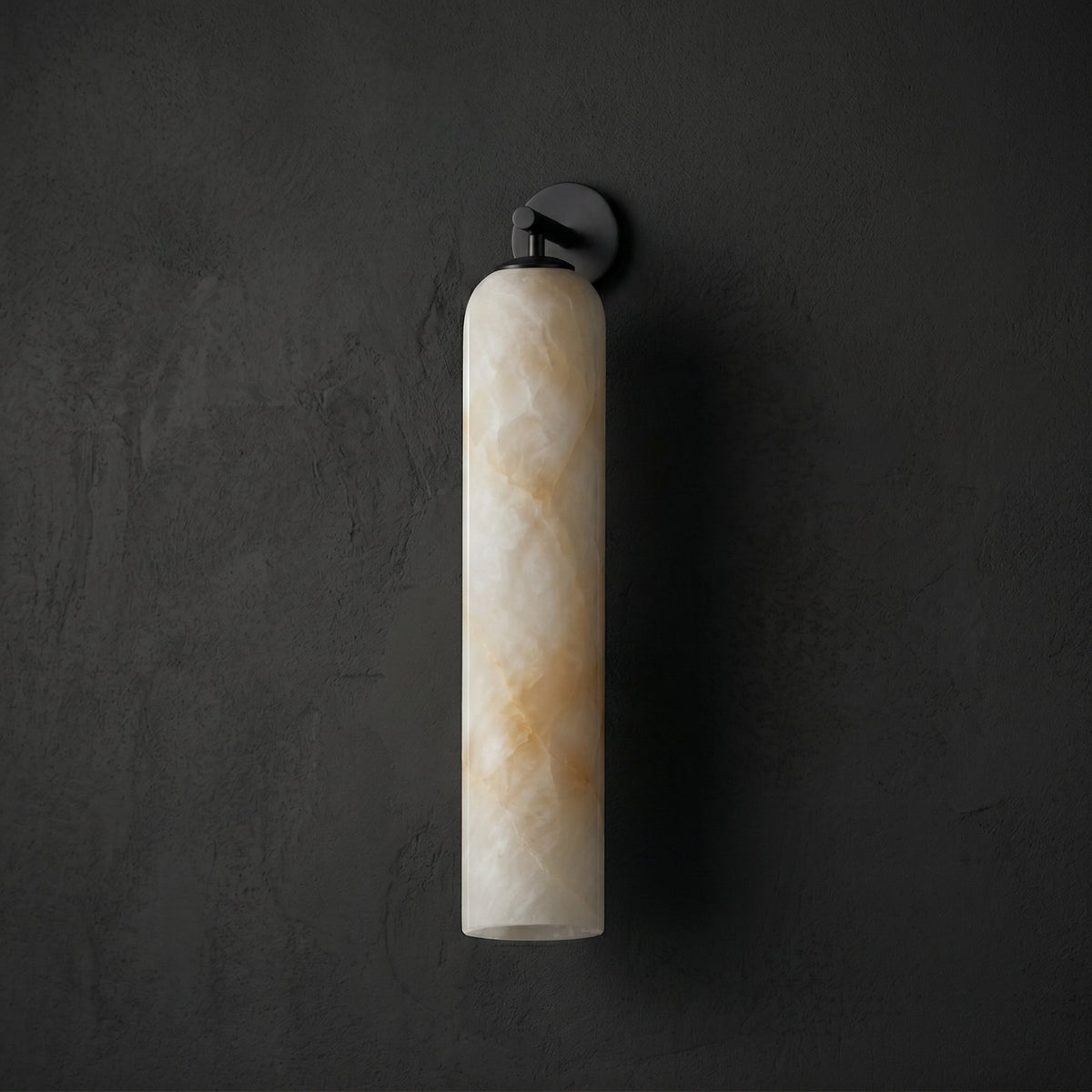 Solenne Alabaster Tube Wall Sconce