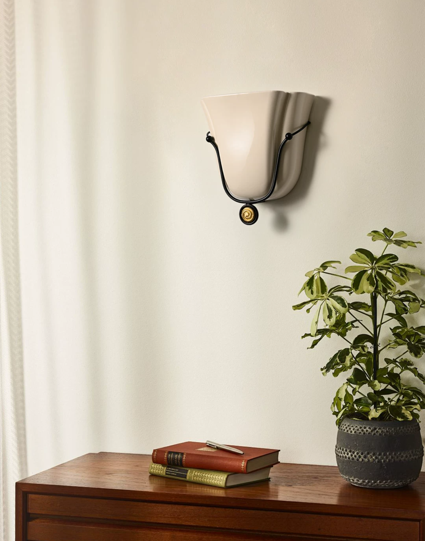 Solenne Shell Wall Sconce