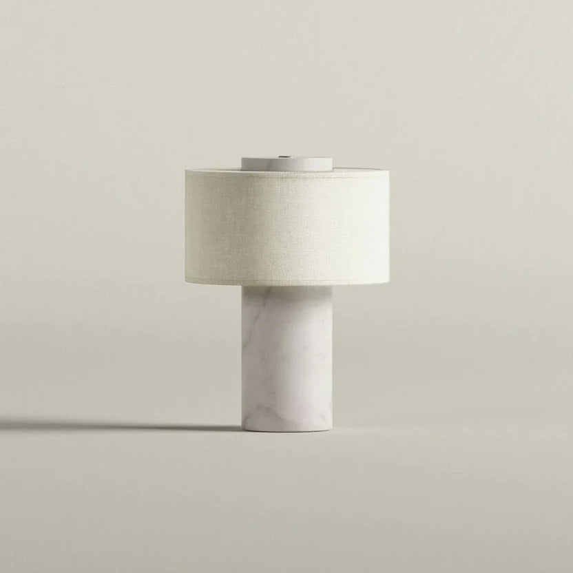 Sora Natural Stone Rechargeable Table Lamp