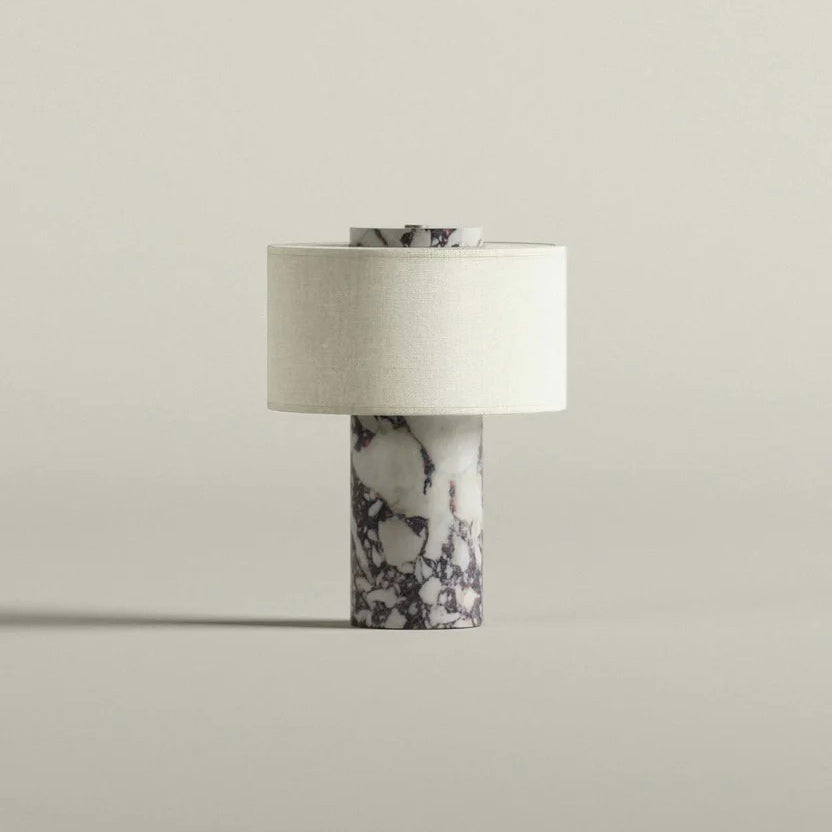 Sora Natural Stone Rechargeable Table Lamp