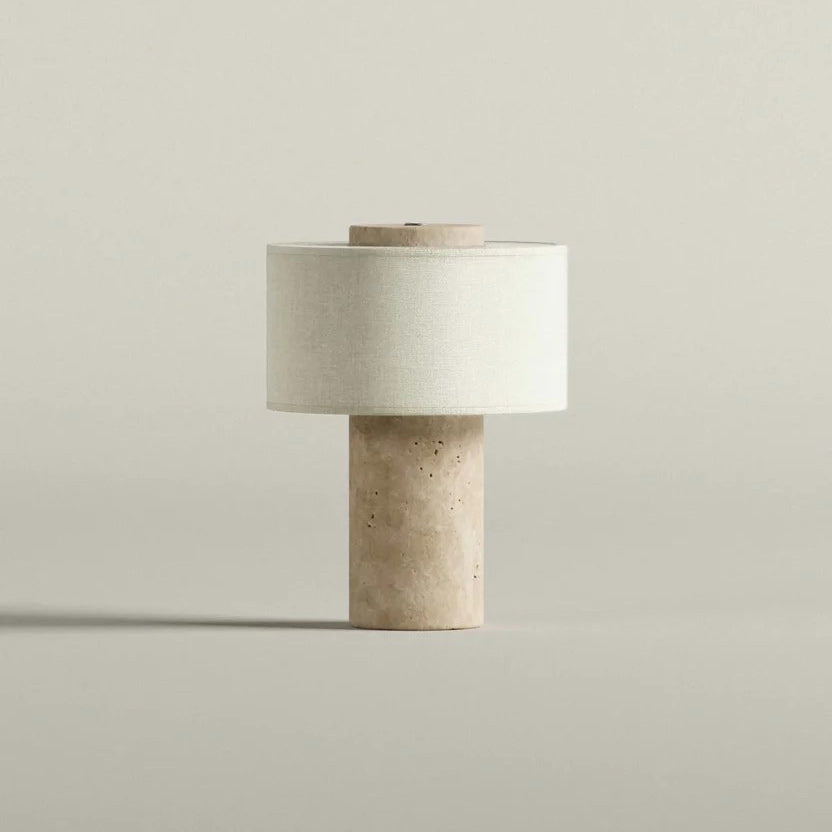 Sora Natural Stone Rechargeable Table Lamp