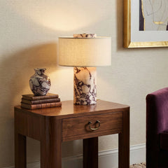 Sora Natural Stone Rechargeable Table Lamp