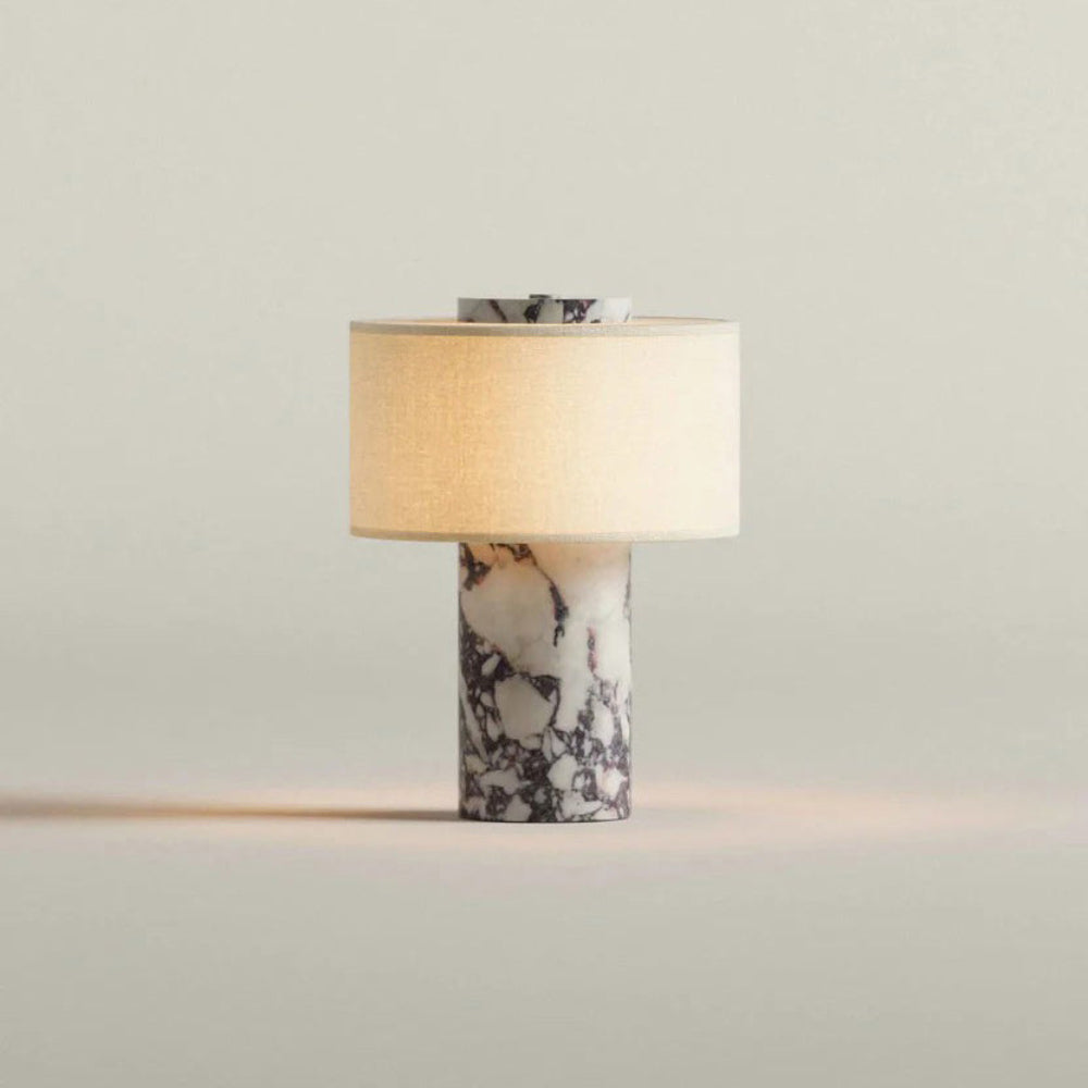 Sora Natural Stone Rechargeable Table Lamp