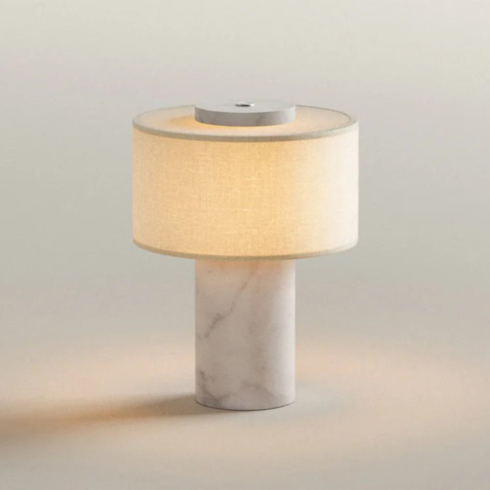 Sora Natural Stone Rechargeable Table Lamp