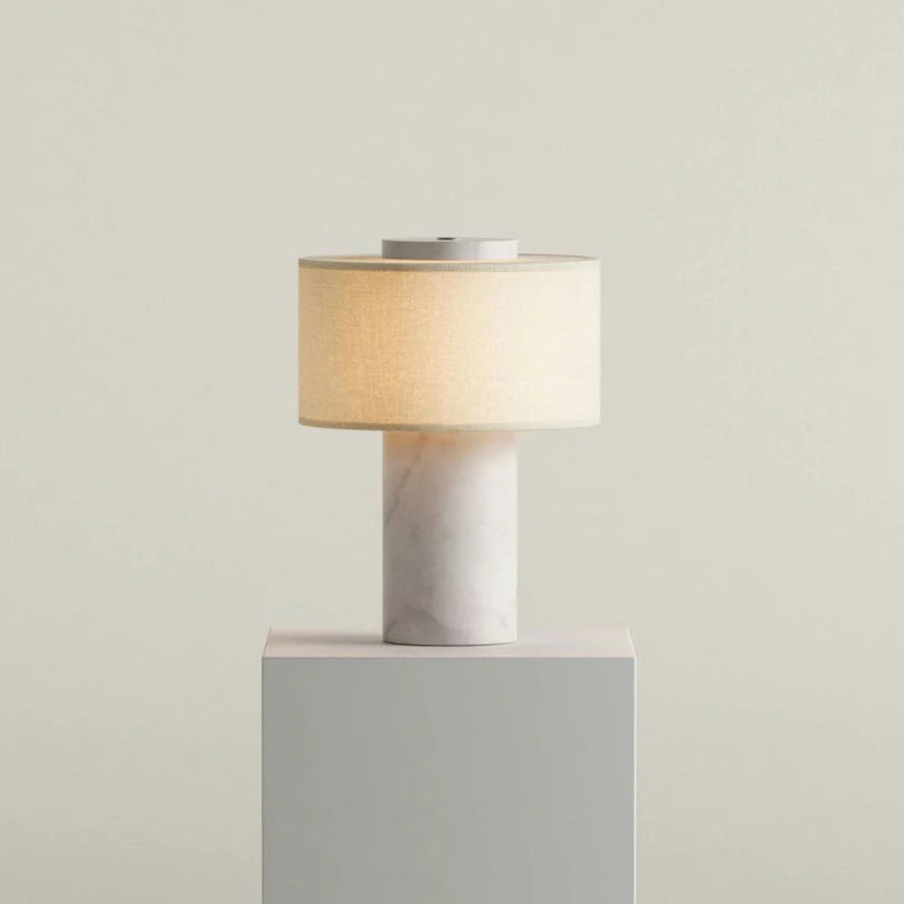Sora Natural Stone Rechargeable Table Lamp